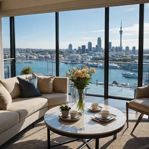 Auckland accommodations offering apartment-style living with refined hotel services
