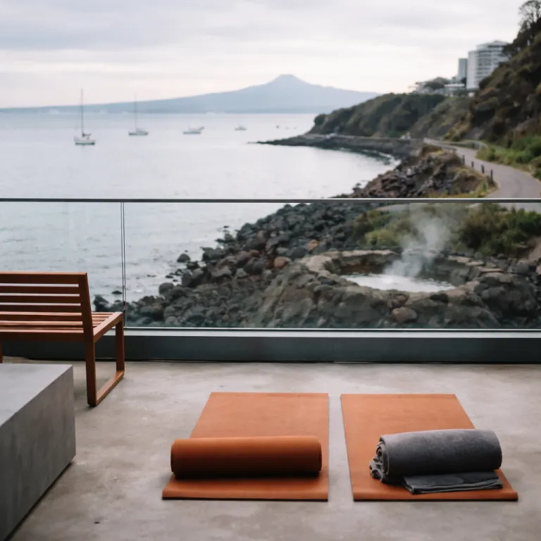 Volcanic springs, coastal walks and harbour yoga: a wellness weekend from your Auckland hotel